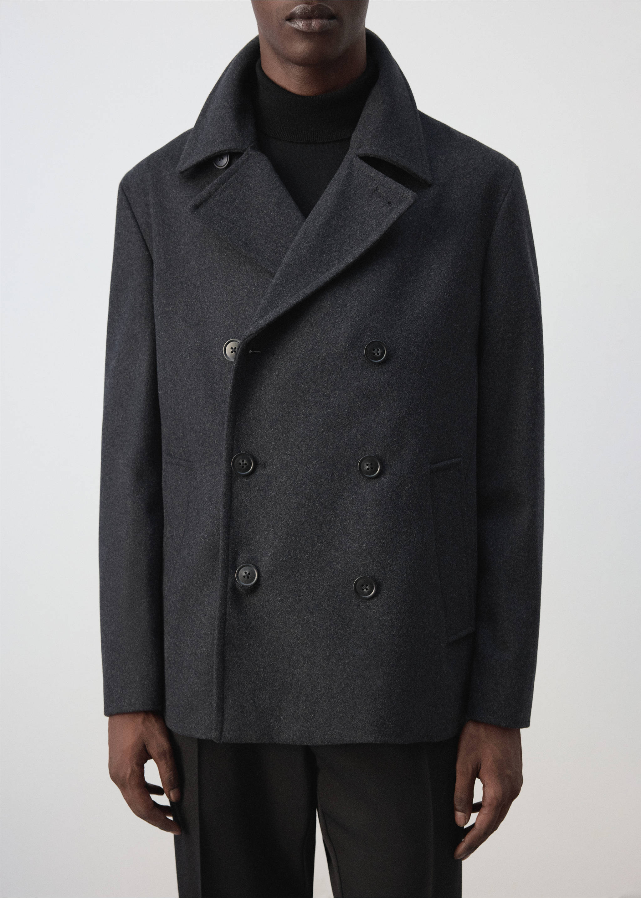 Coat tinof - Деталь изделия 4, Угольно-серый. Ref: 37047884-00.