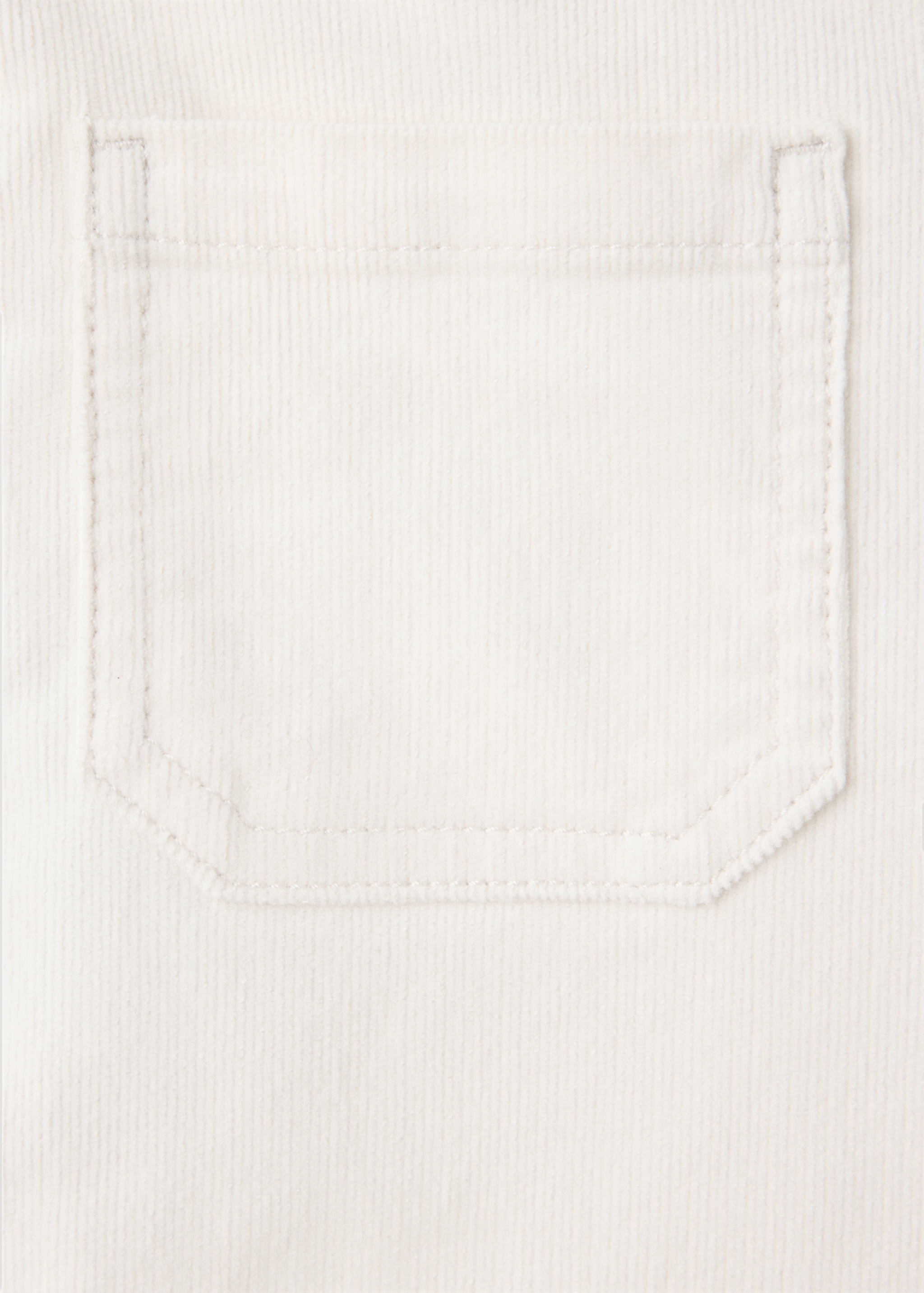 Pantalon flare velours côtelé - Détail de l'article 0