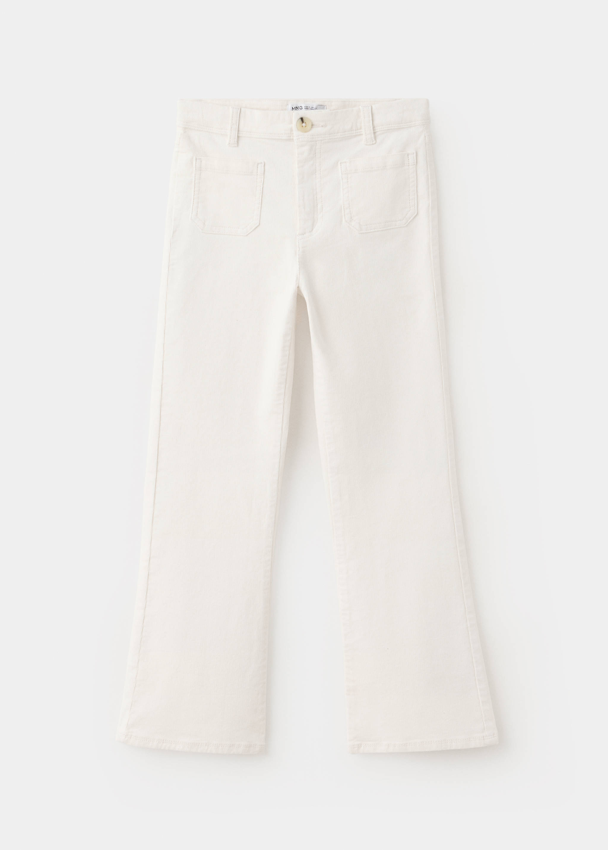 Pantalon flare velours côtelé - Article sans modèle