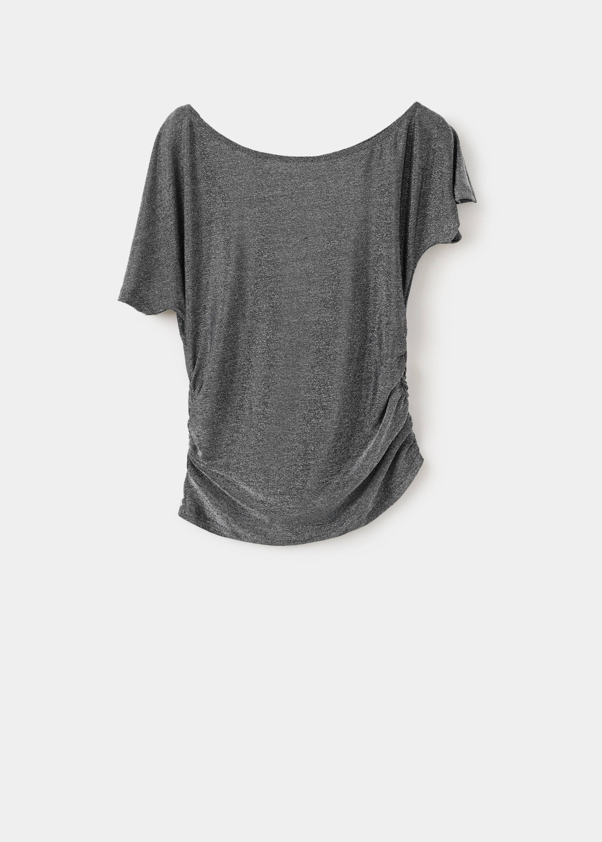 Asymmetrical lurex top - Article without model
