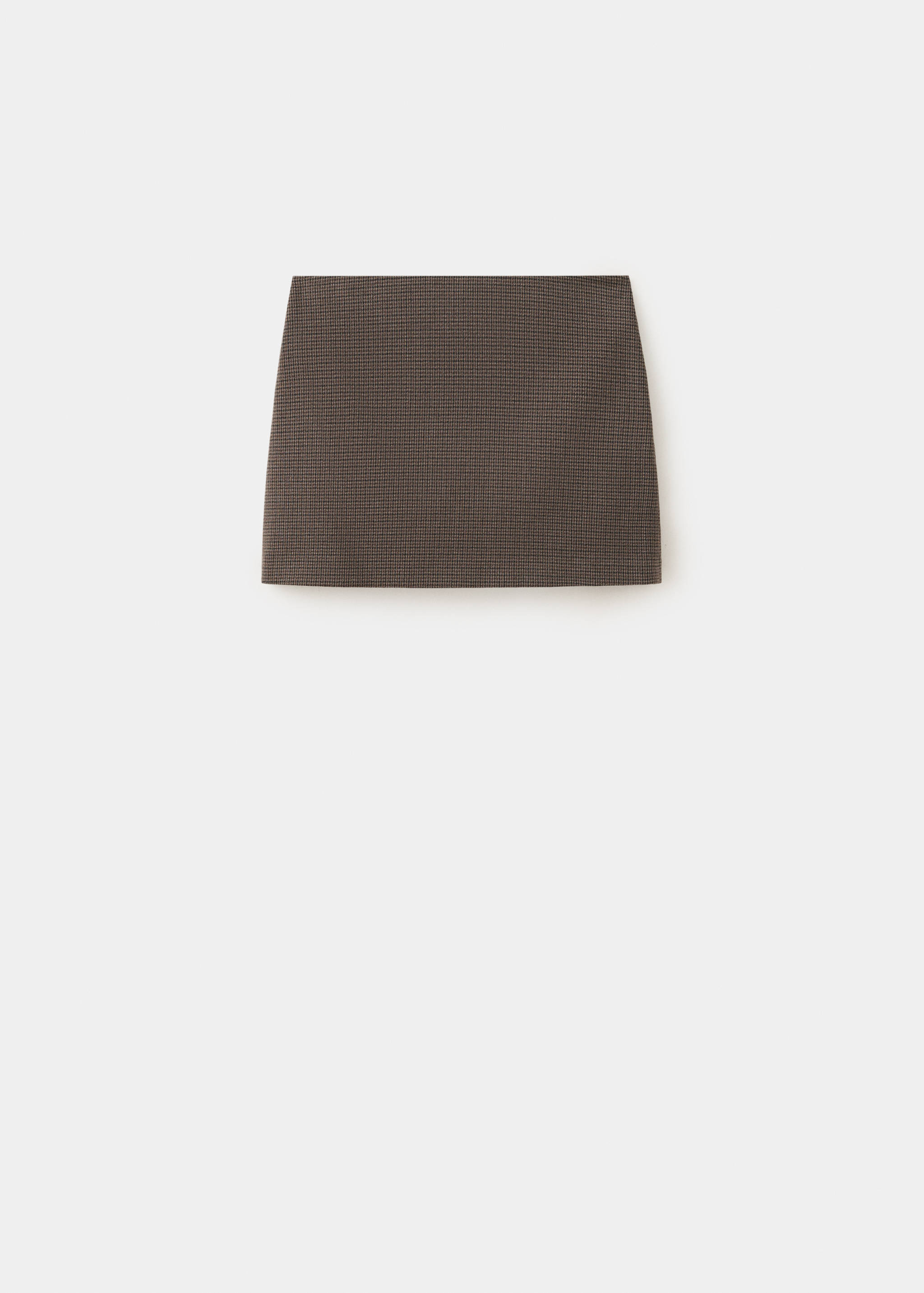 Houndstooth short skirt - Article without model