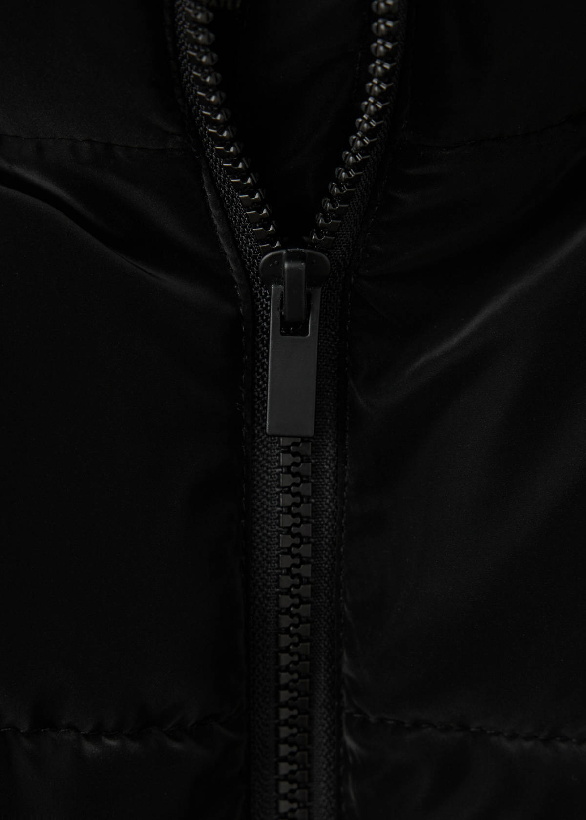 Velvet anorak — Black