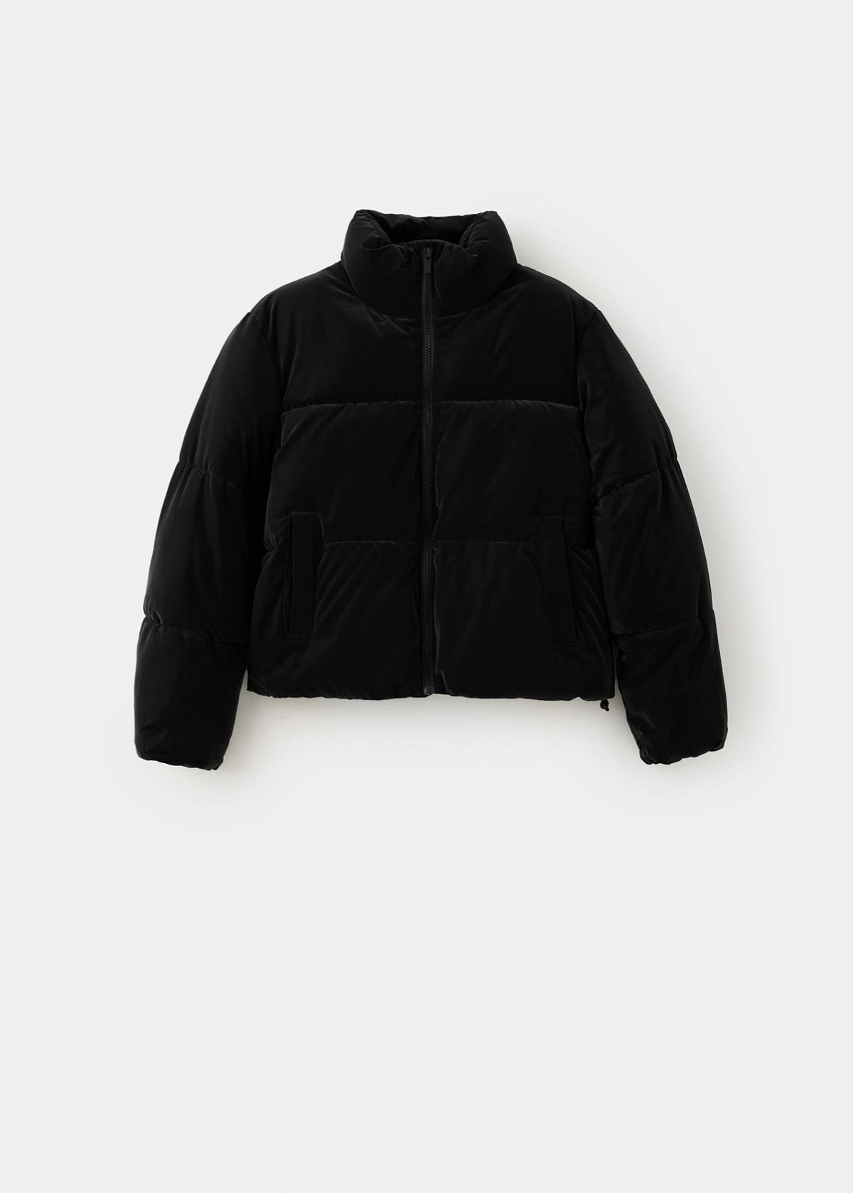 Velvet anorak — Black