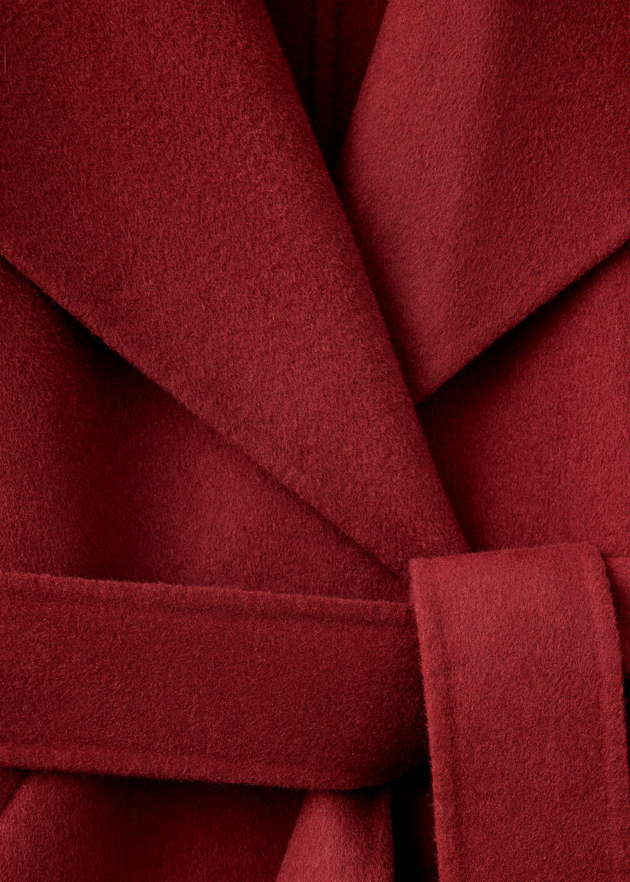 Manteau laine ceinture - Détail de l'article 8