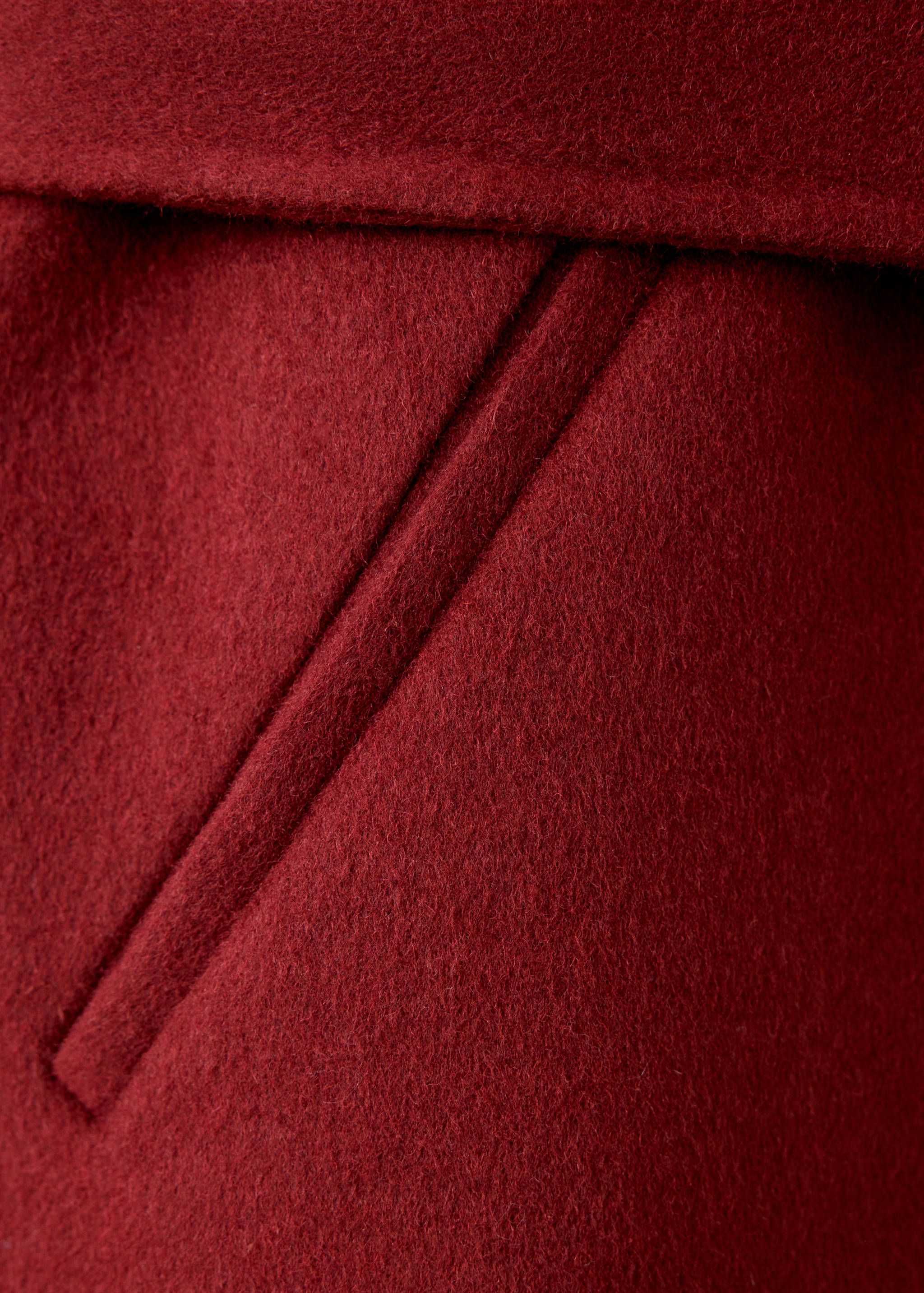 Manteau laine ceinture - Détail de l'article 0