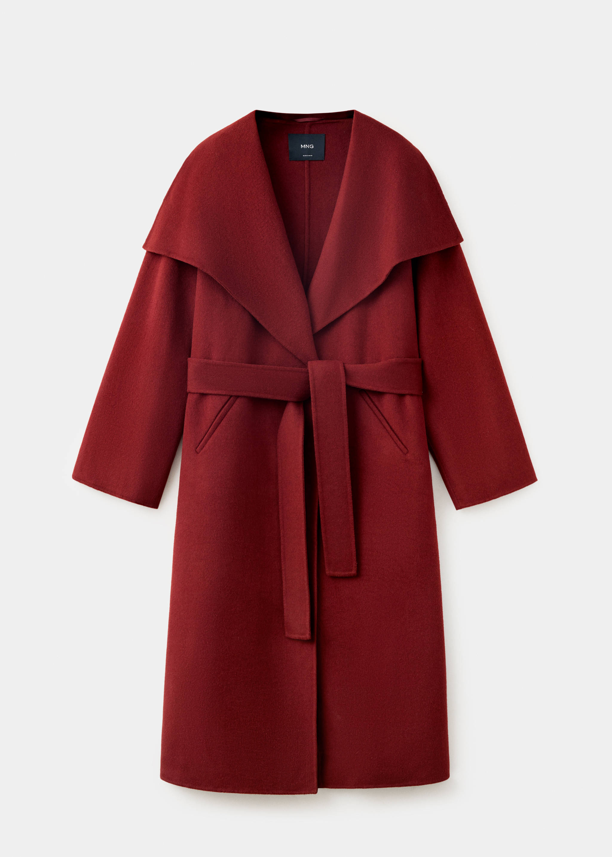 Manteau laine ceinture - Article sans modèle
