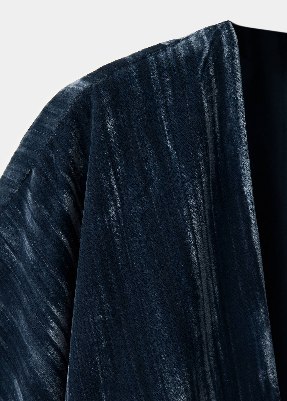 Velvet jacket — Navy