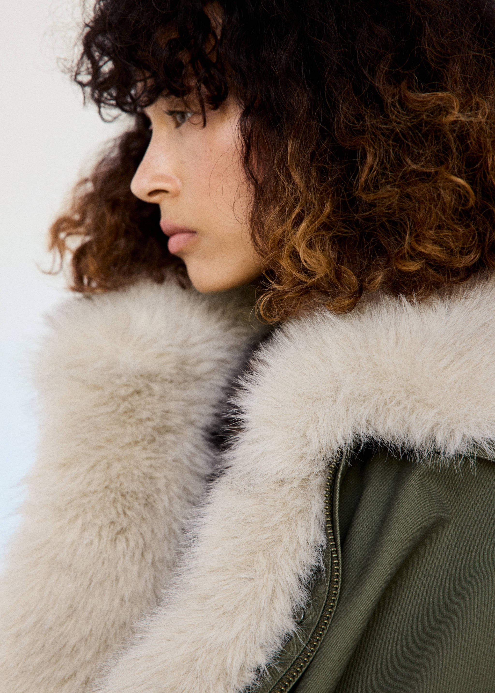 Parka col fourrure amovible - Détail de l'article 1