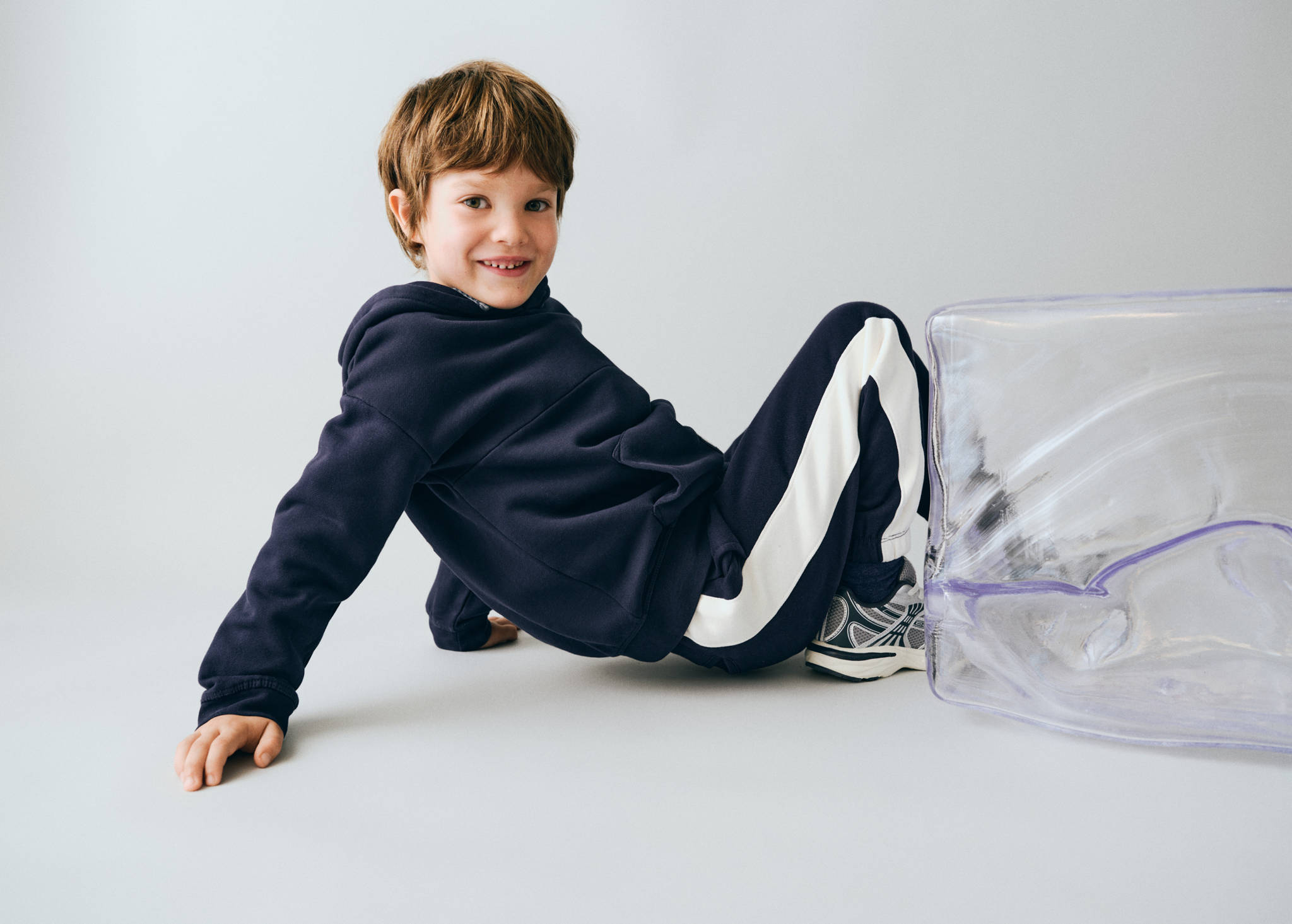 Pantalon jogger bande latérale - Détail de l'article 1