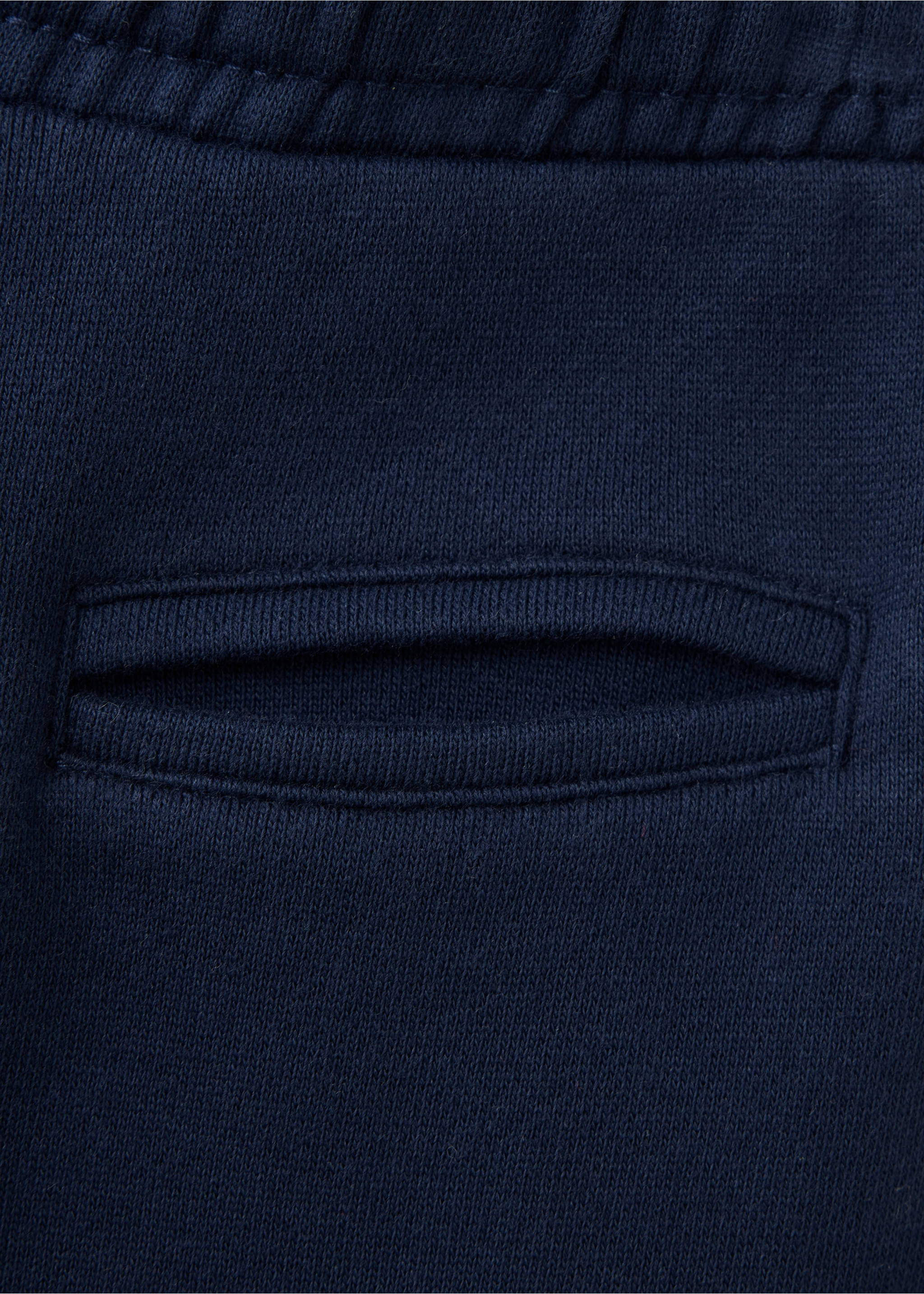 Pantalon jogger bande latérale - Détail de l'article 0, Bleu marine foncé. Ref: 37048631-00.