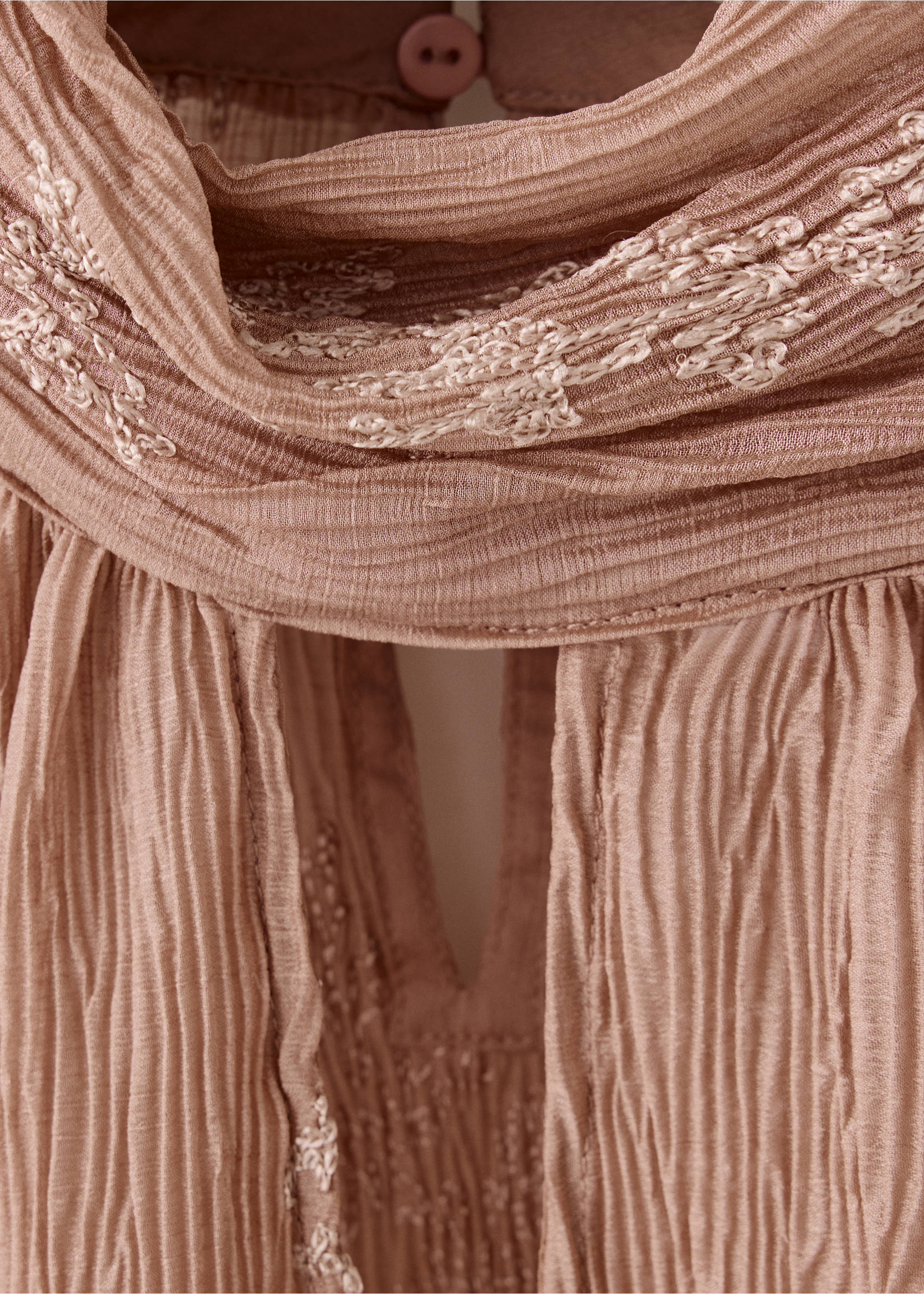 BLOUSE FLORA - Détail de l'article 0, Rose pastel. Ref: 37049119-00.