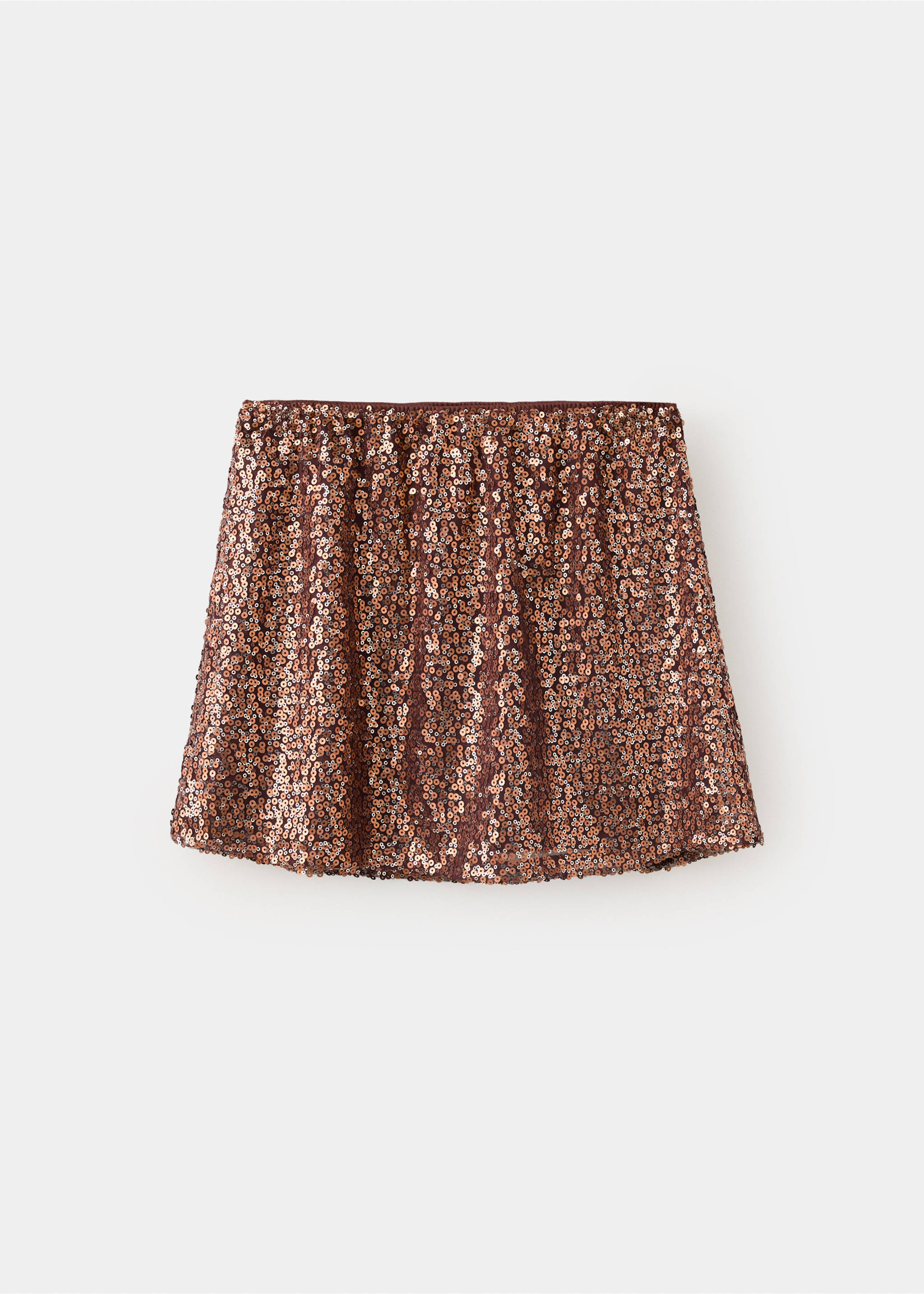 SKIRT SHINESET - منتج دون نموذج, نحاسي. Ref: 37049212-00.