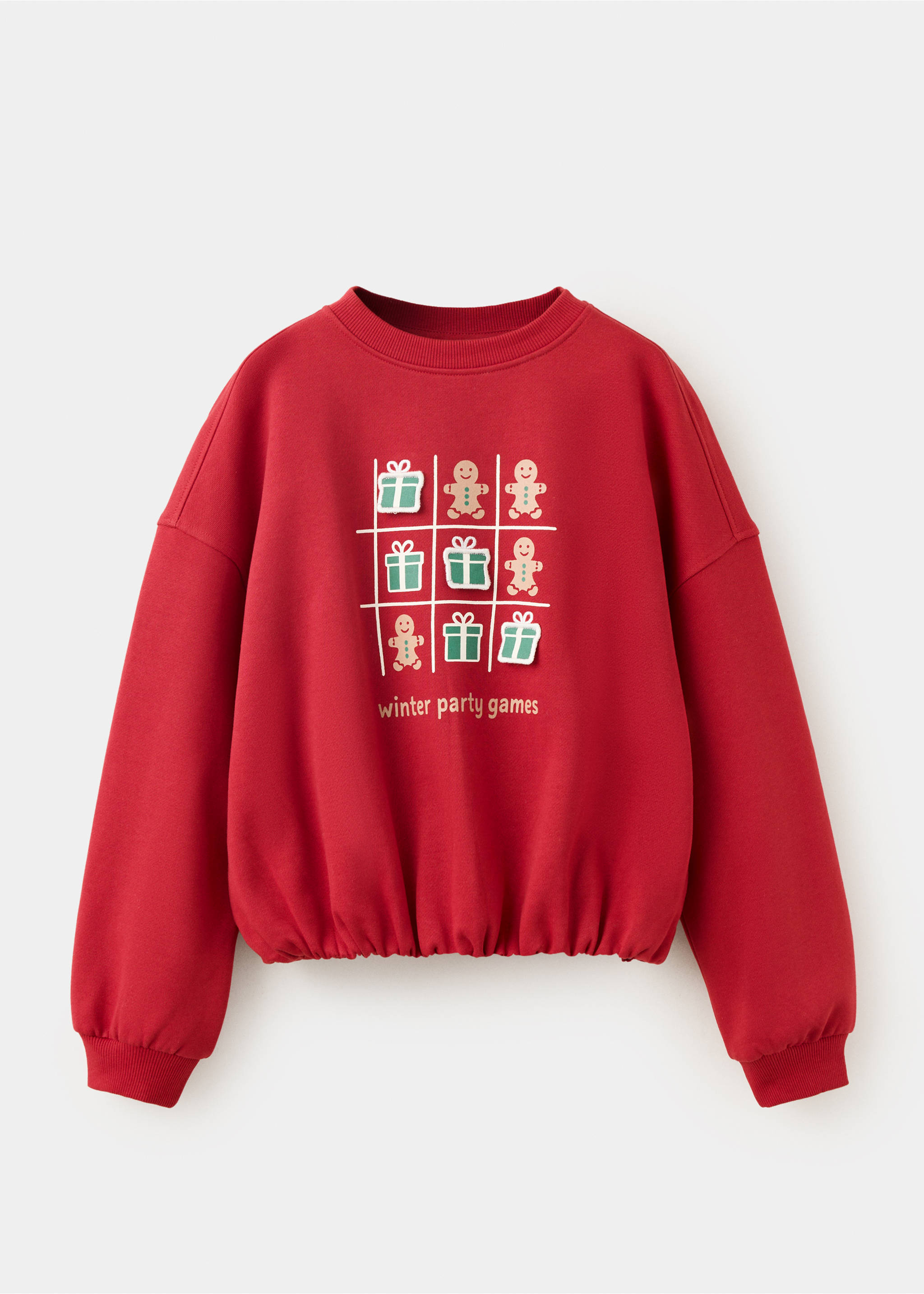 SWEATSHIRT GAMES - منتج دون نموذج, أحمر. Ref: 37049216-00.