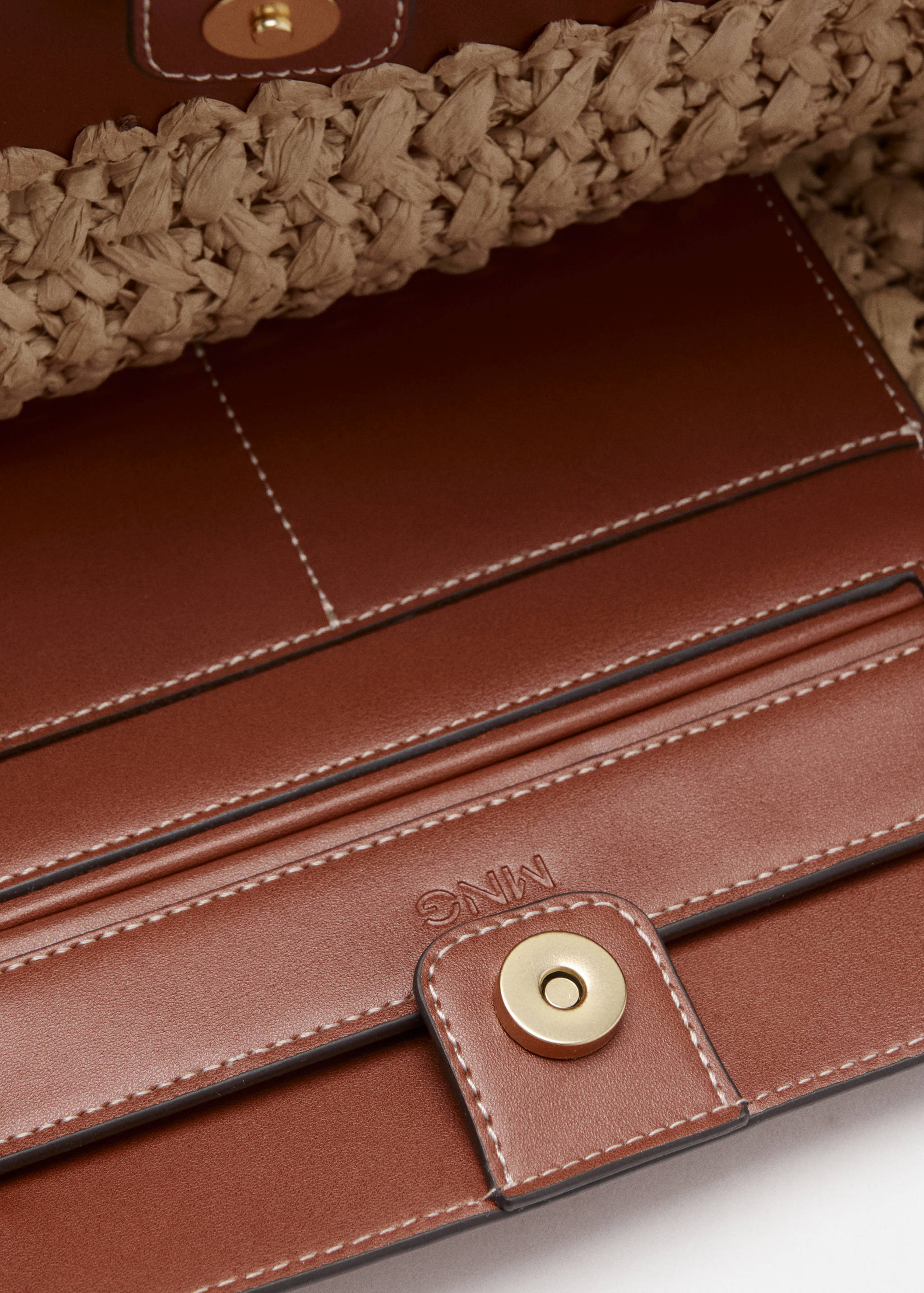 Large natural fibre basket - Details of the article 1