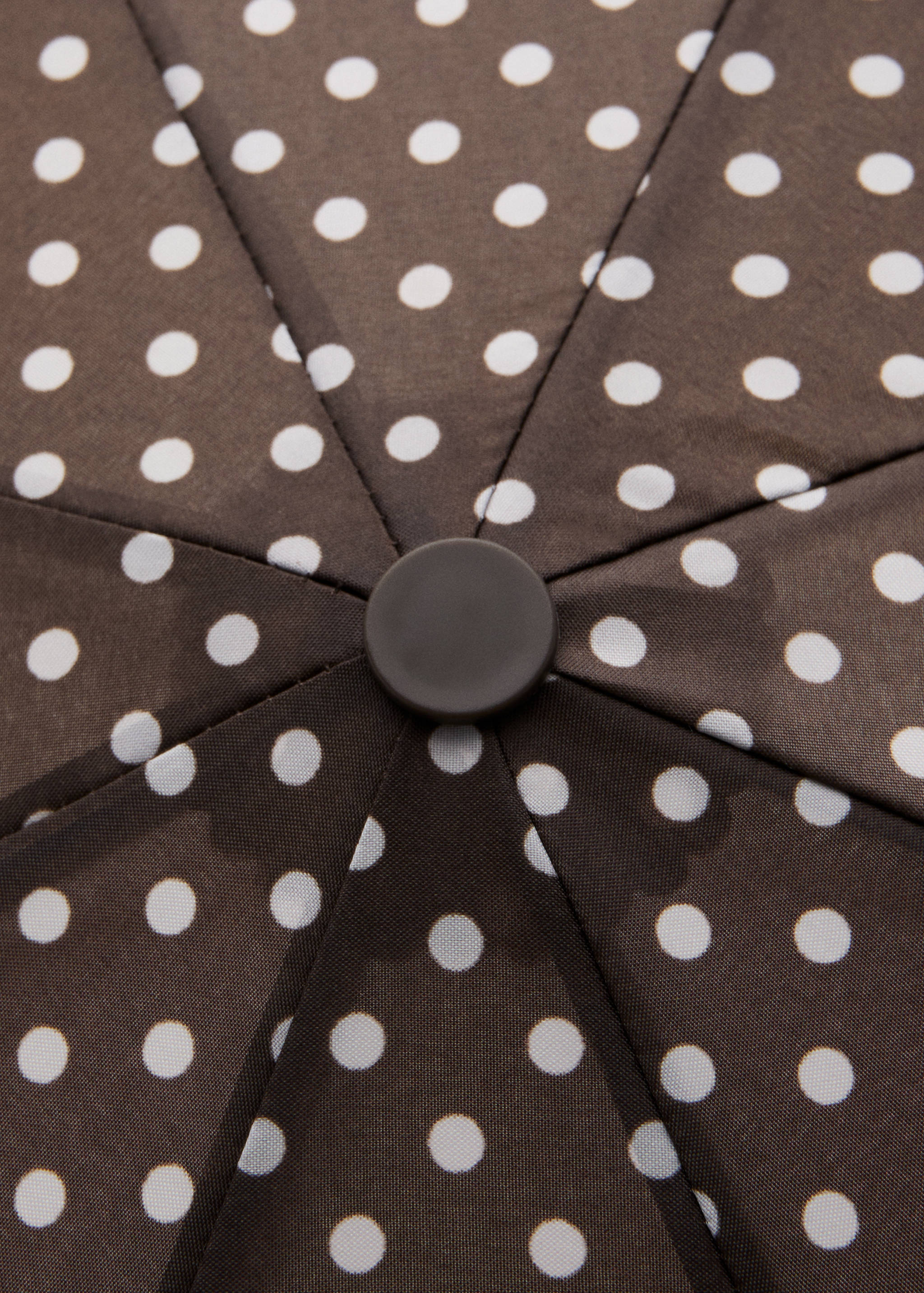 Зонт с принтом в мелкий горошек - Деталь изделия 1