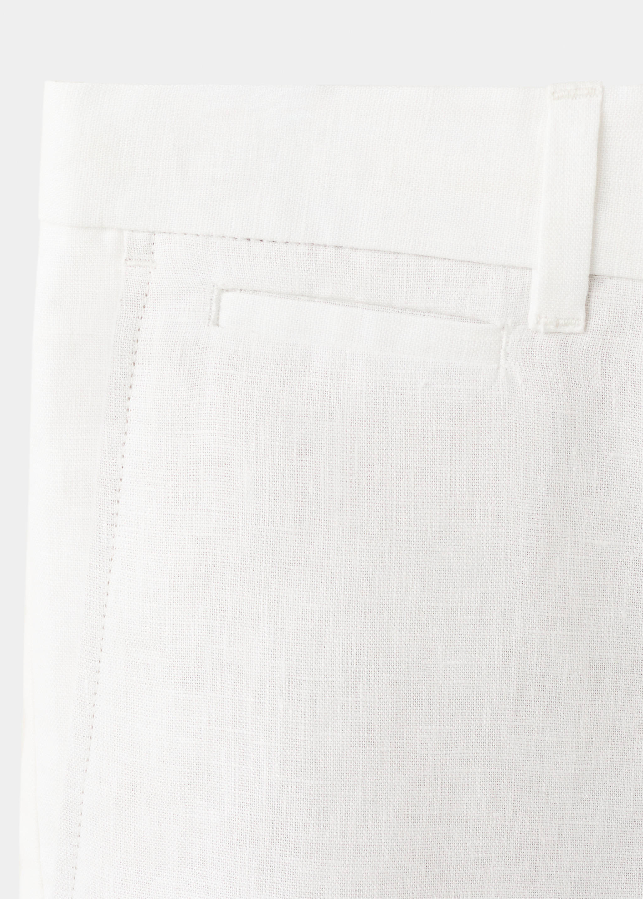 Bermudas slim fit 100% lino - Detalle del artículo 0