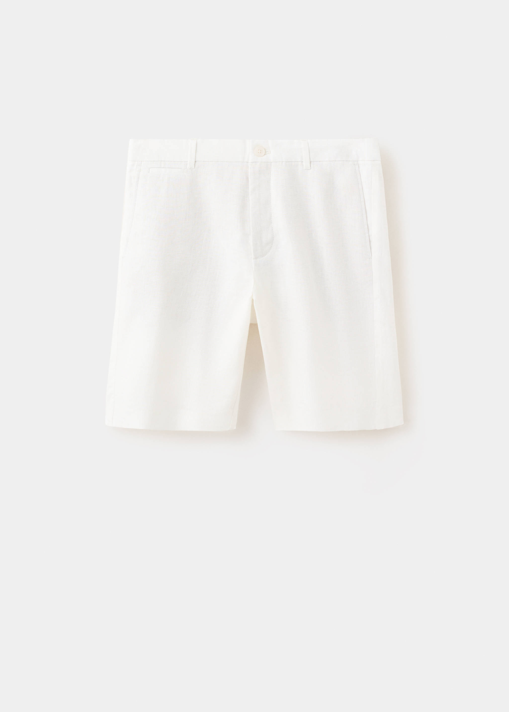 Bermudas slim fit 100% lino - Artículo sin modelo