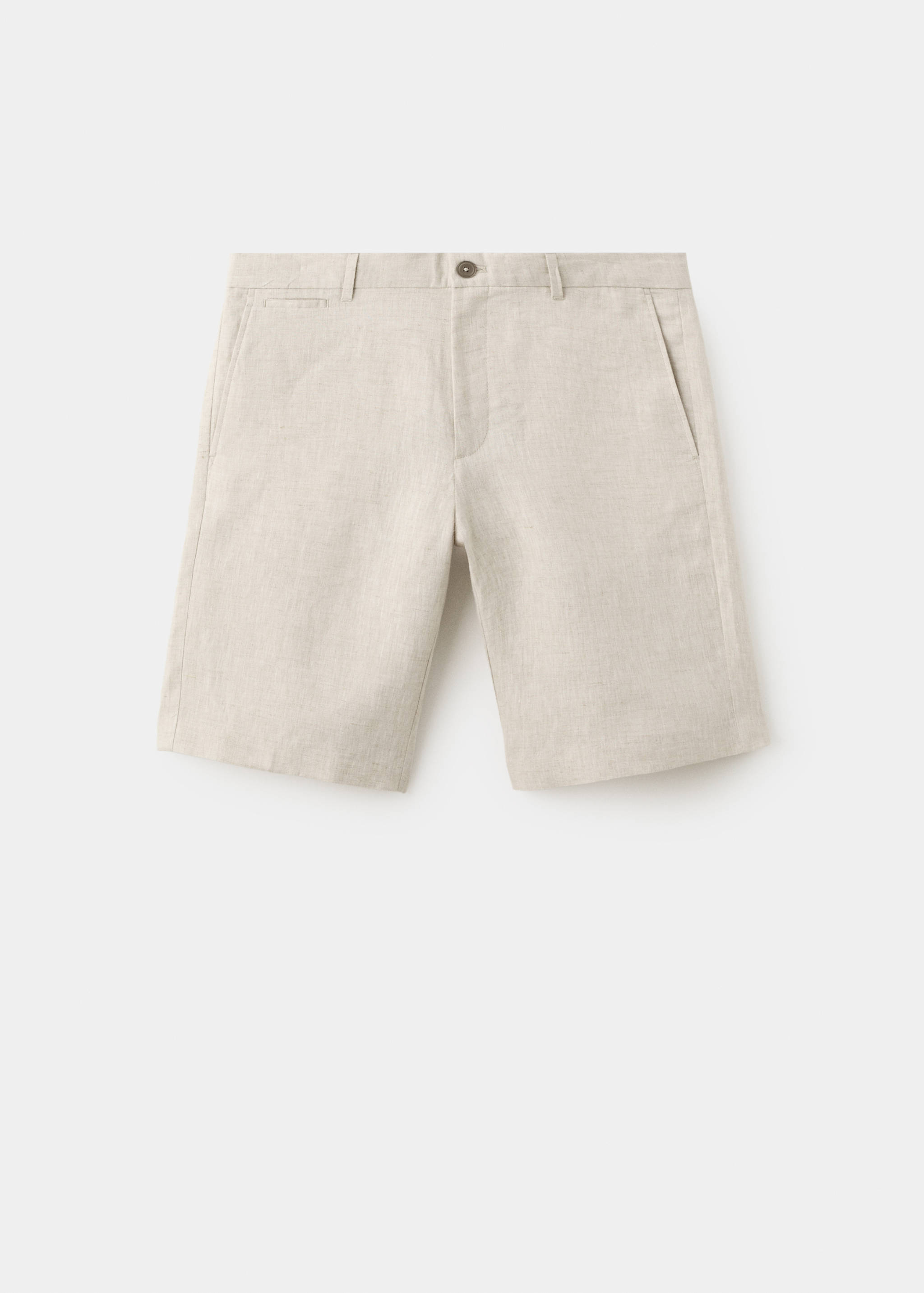 Bermudas slim fit 100% lino - Artículo sin modelo