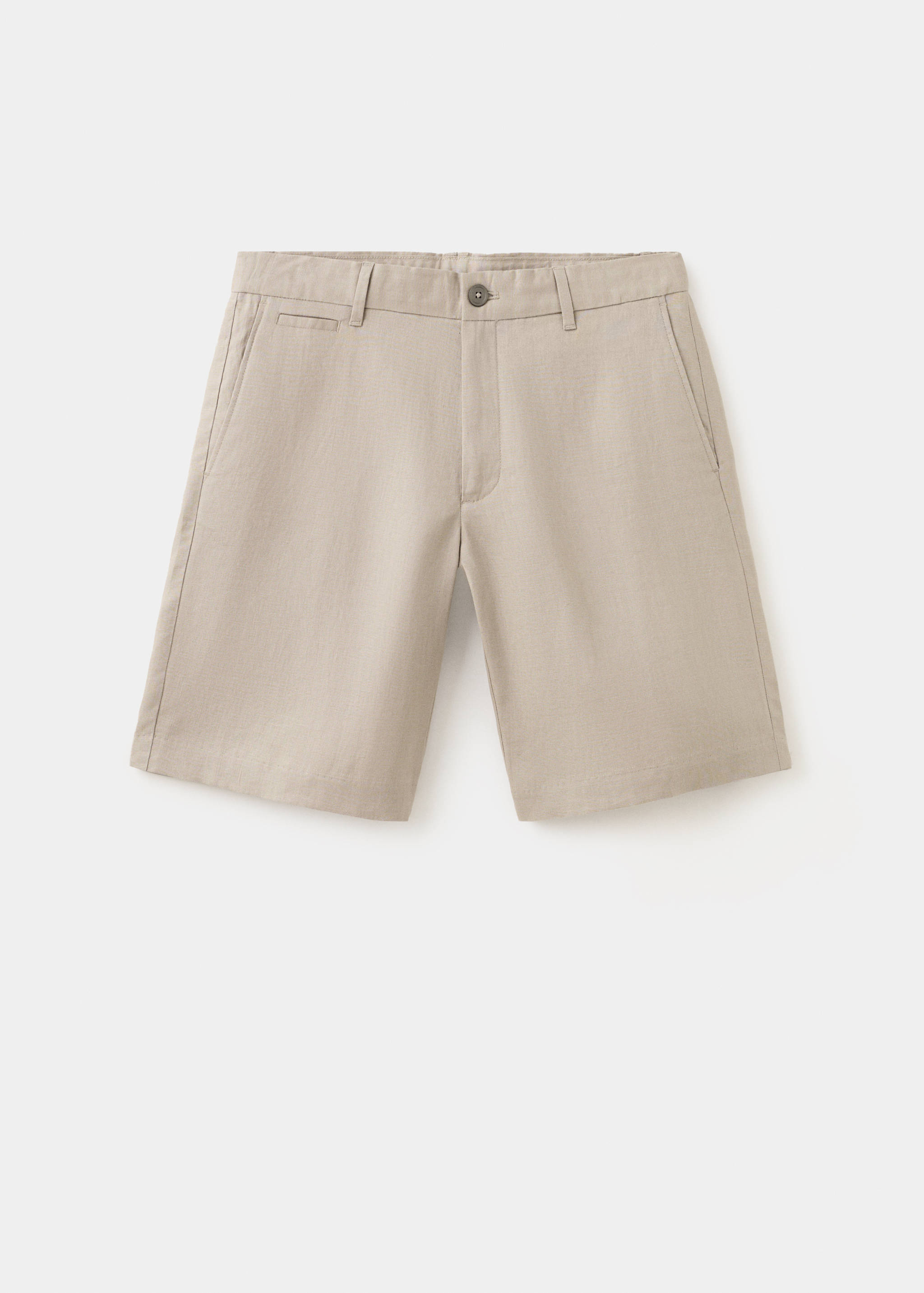 Bermudas slim fit 100% lino - Artículo sin modelo