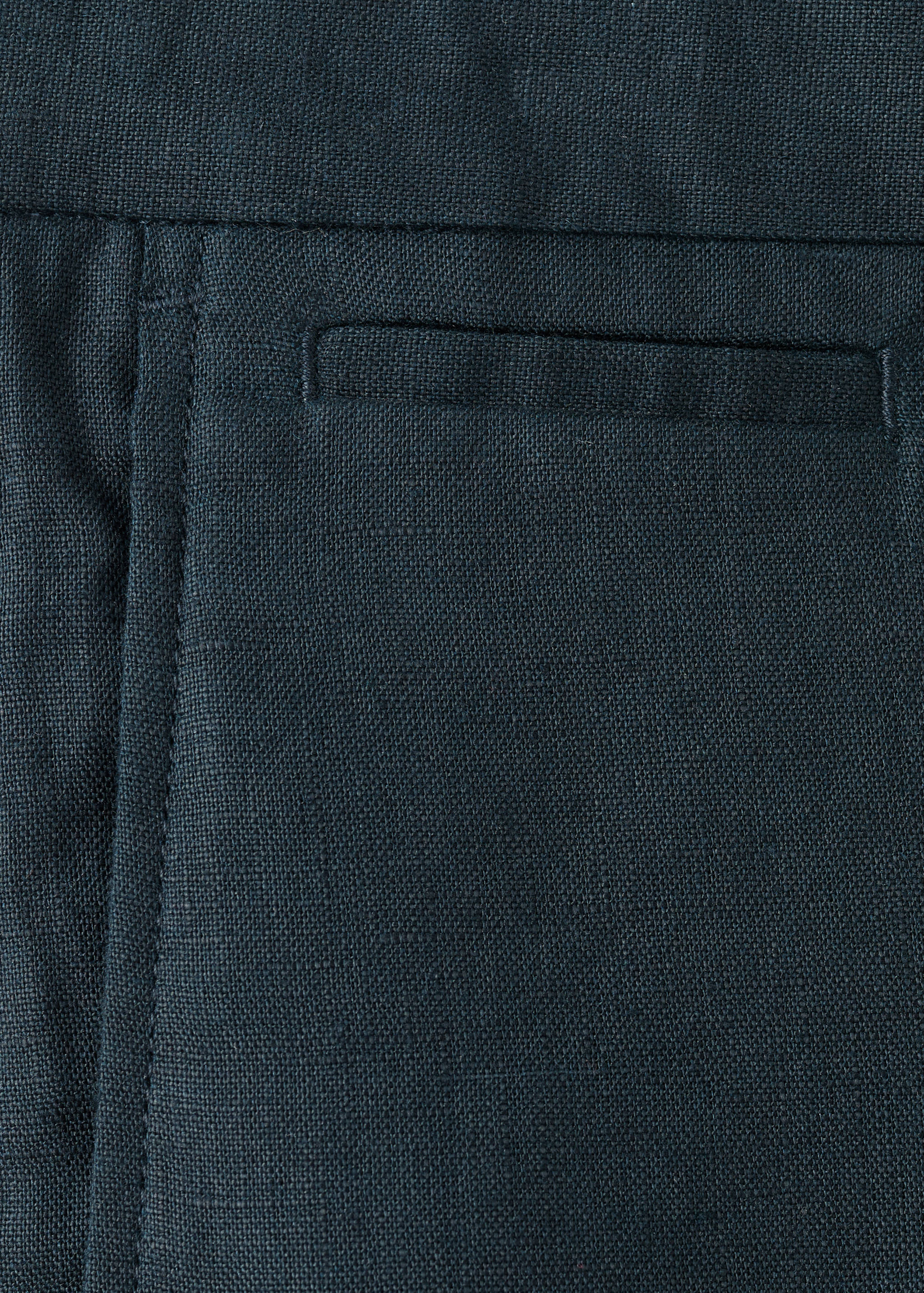 Bermuda slim-fit 100 % lin - Détail de l'article 8