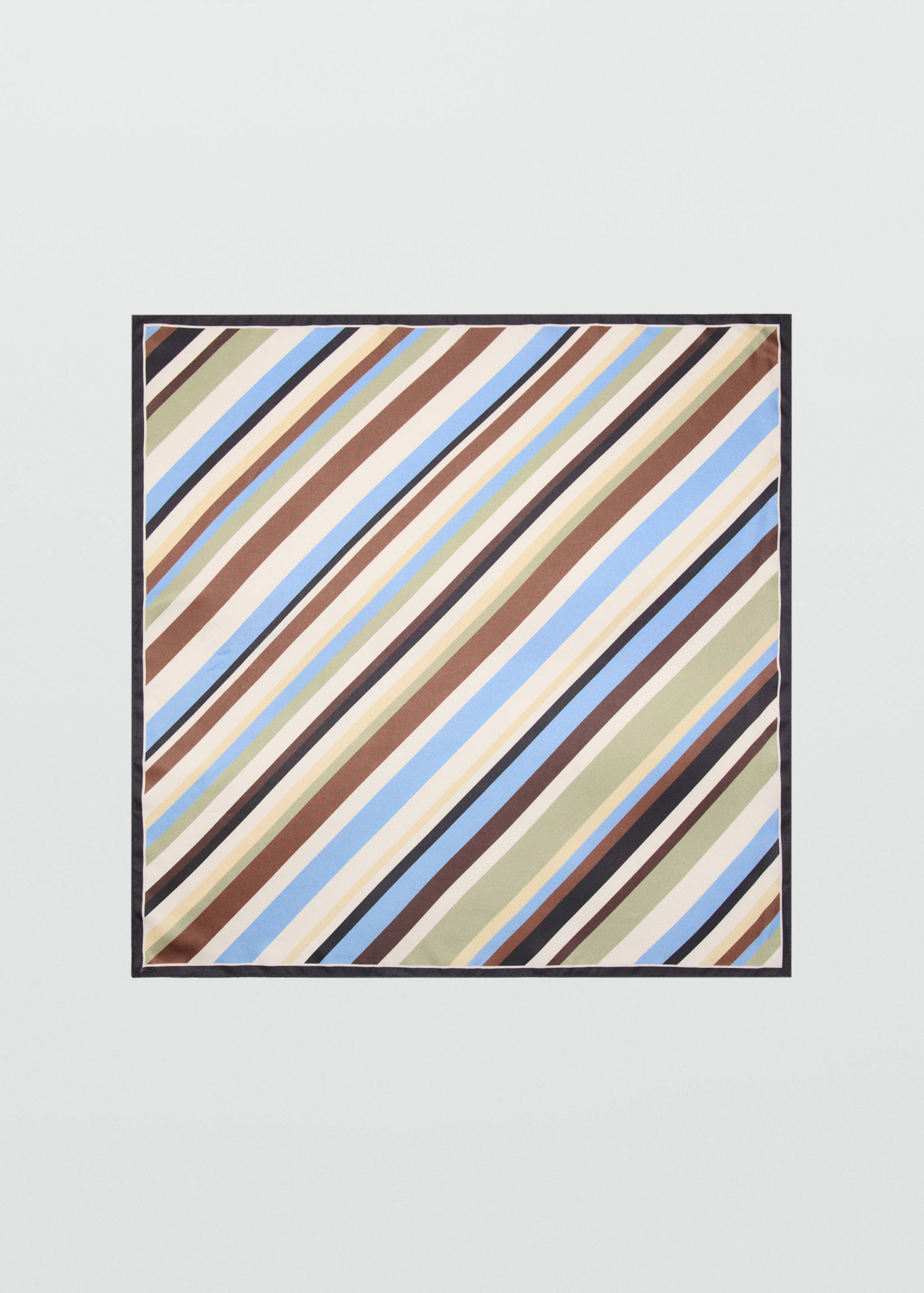 Check printed scarf - Article without model