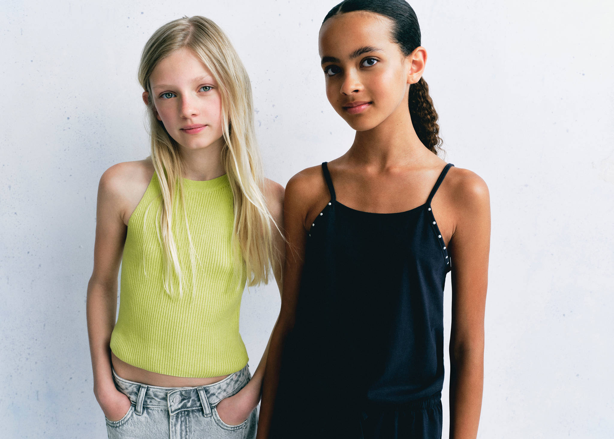 Ribbed halter top - Panoramic plane