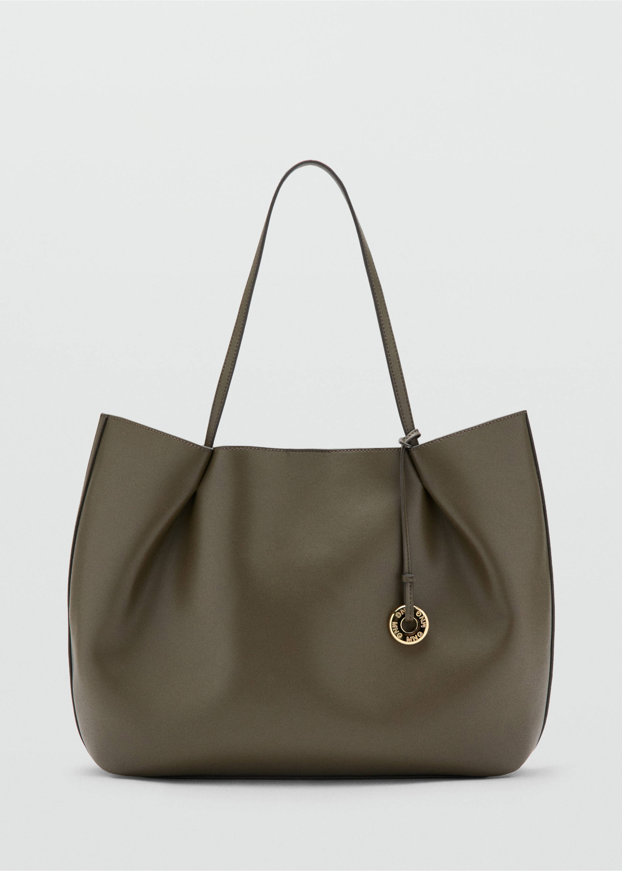Large shopper bag - Article without model, Khaki. Ref: 37051347-00.