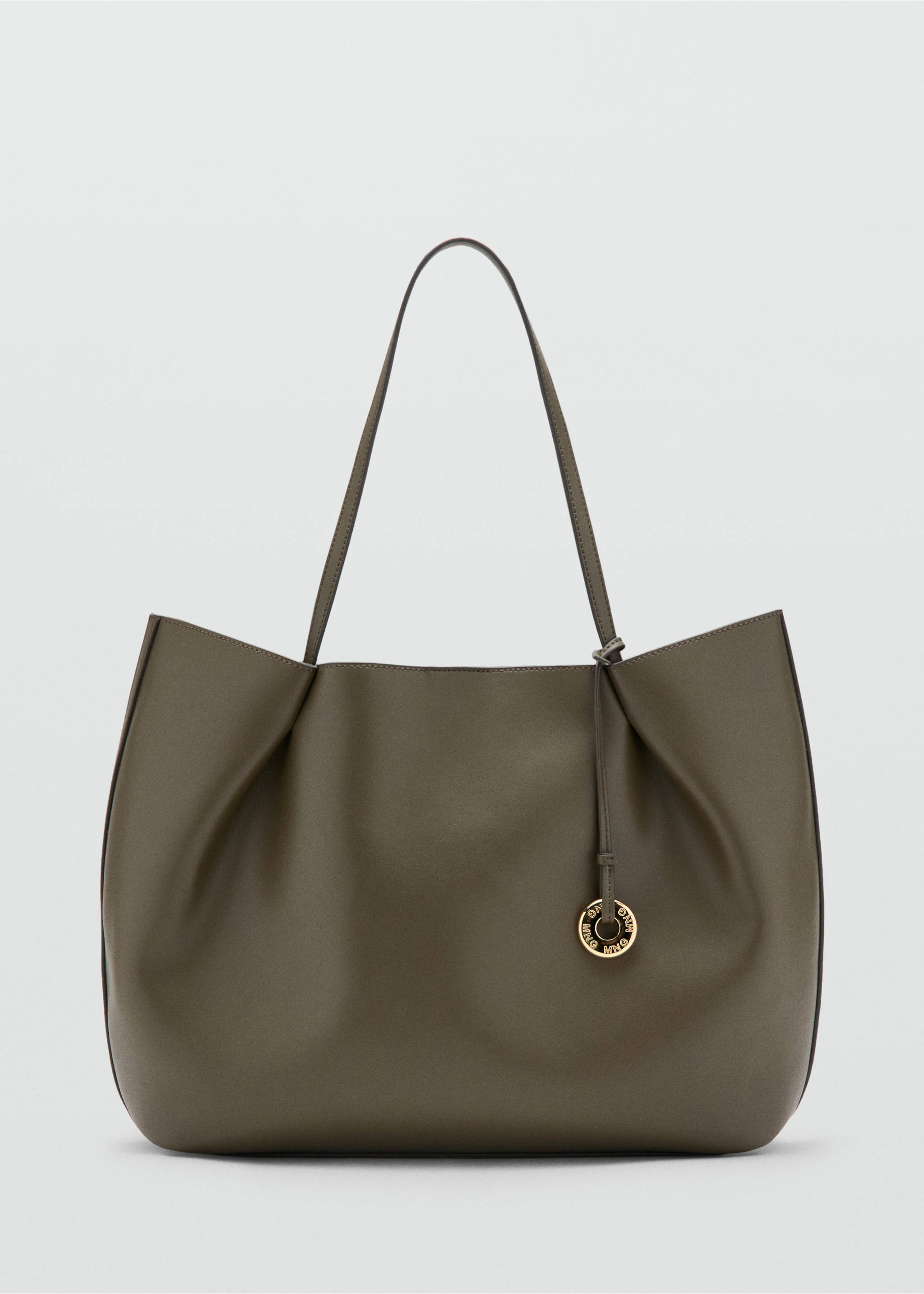 Bolso shopper grande - Artículo sin modelo, Khaki. Ref: 37051347-00.
