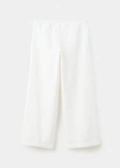 Studded long trousers — White 6