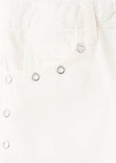 Eyelet shorts — White 4
