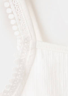 Sleeveless vest with embroidered details — Off White 4
