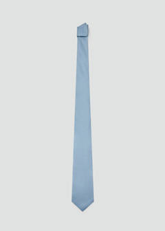 Plain silk tie — Sky Blue 1
