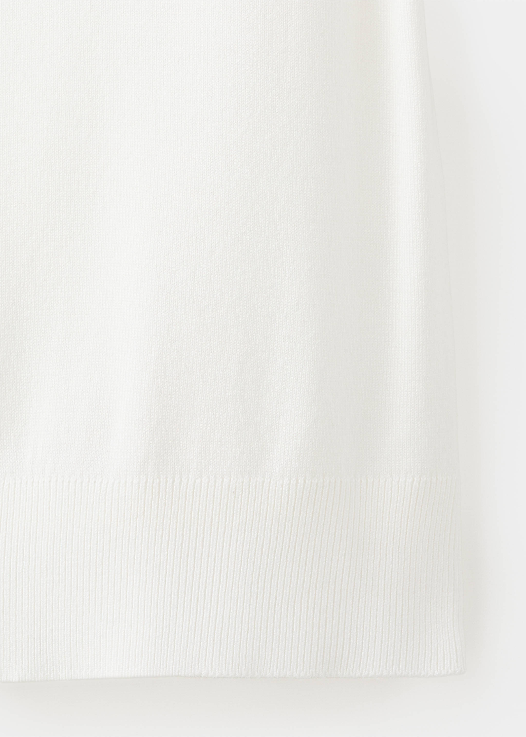 Sweater escudell - Details of the article 0, White. Ref: 37051361-00.