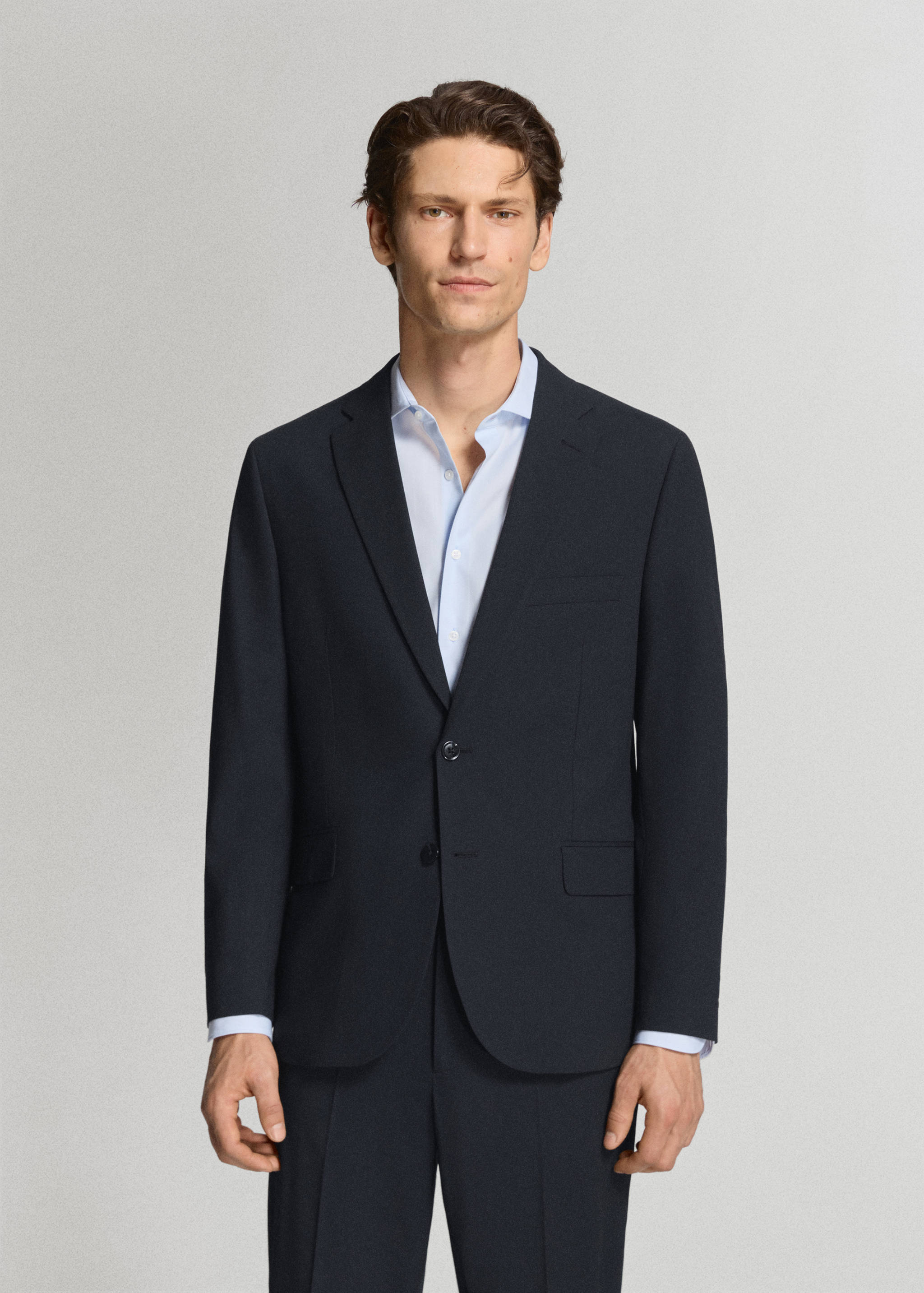 Blazer London regular fit - Plano médio