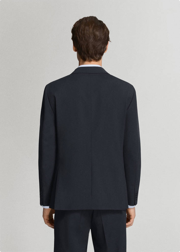 London regular-fit suit jacket — Navy