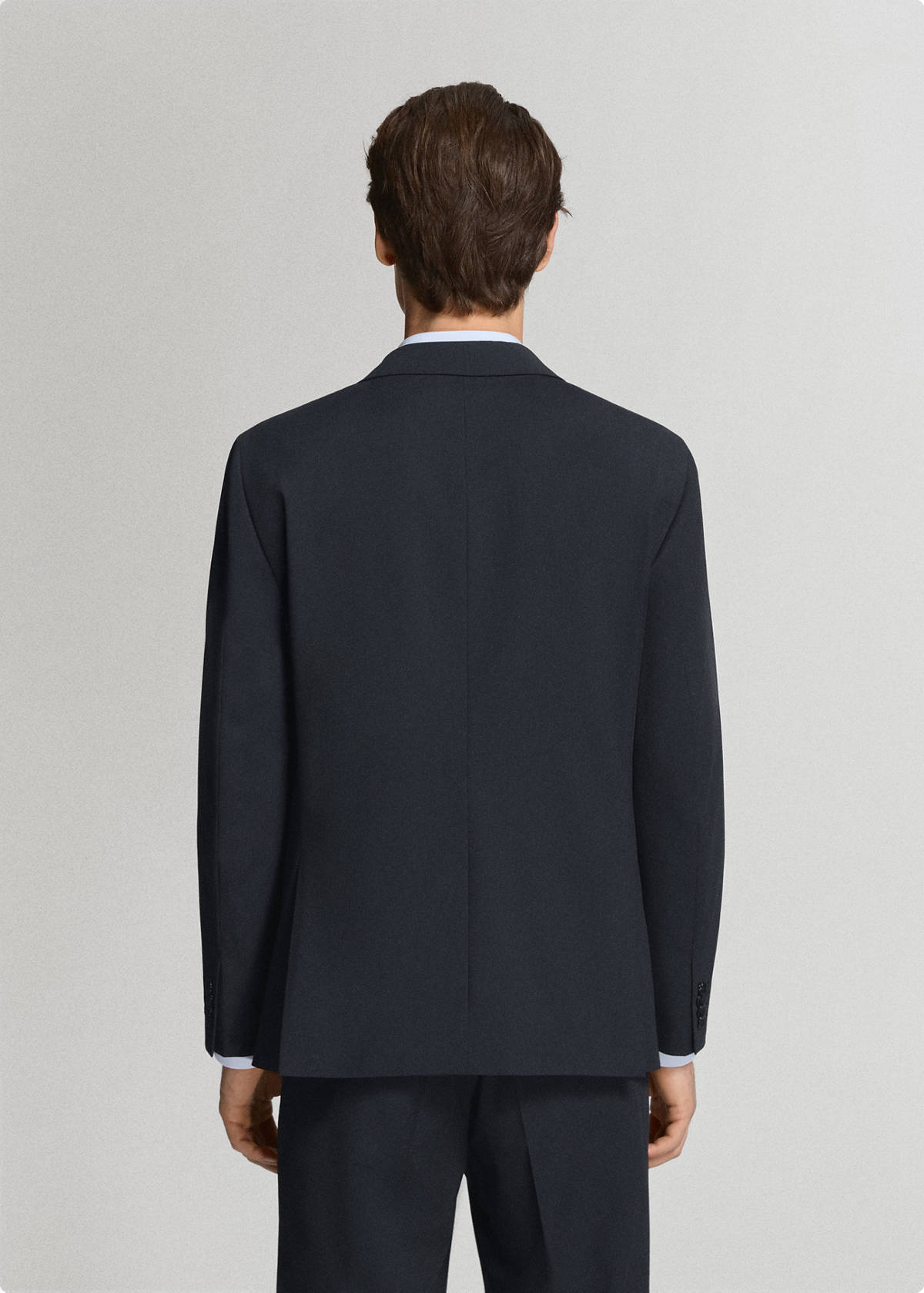 London regular-fit suit jacket — Navy