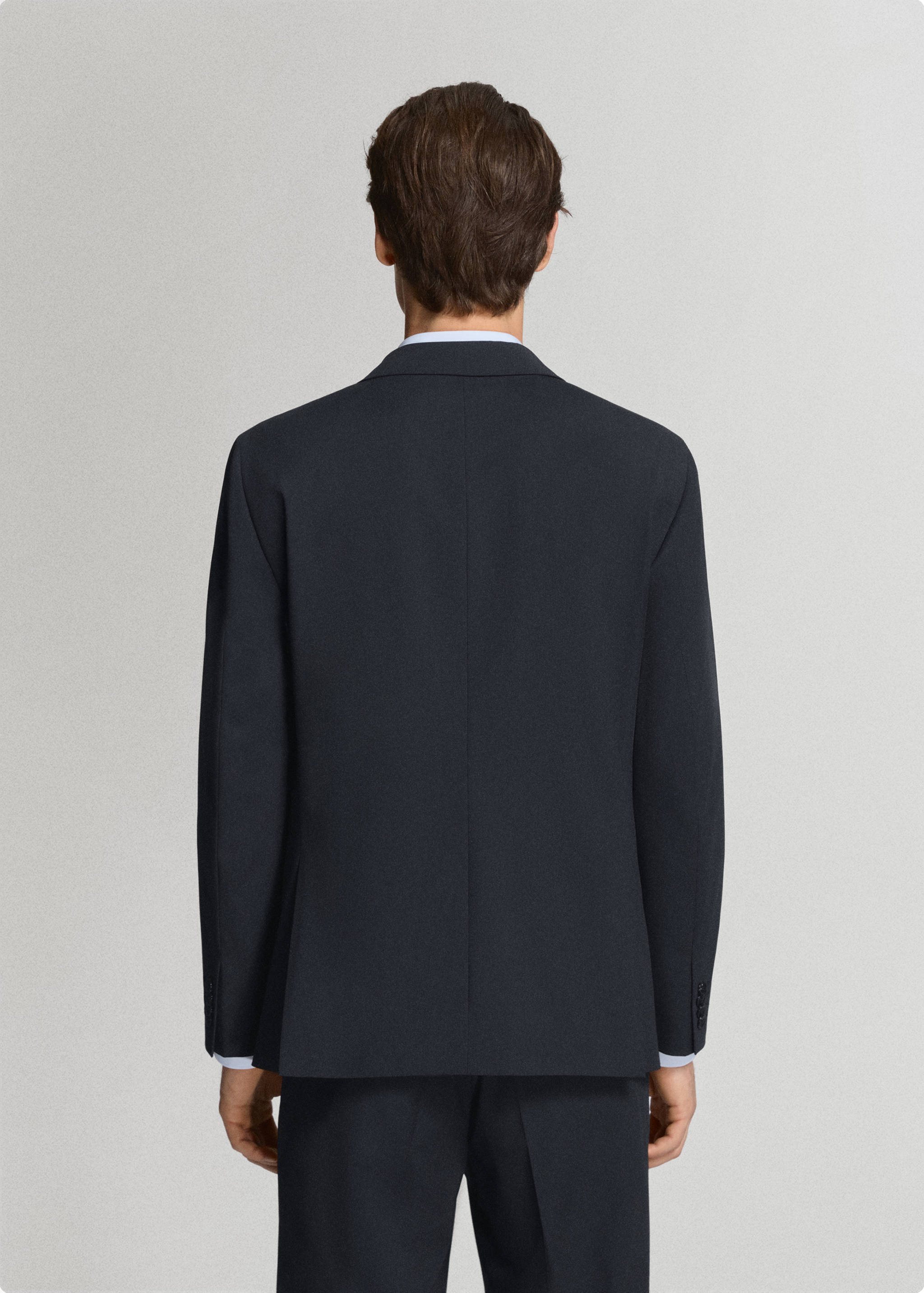 Blazer London regular fit - Verso do artigo