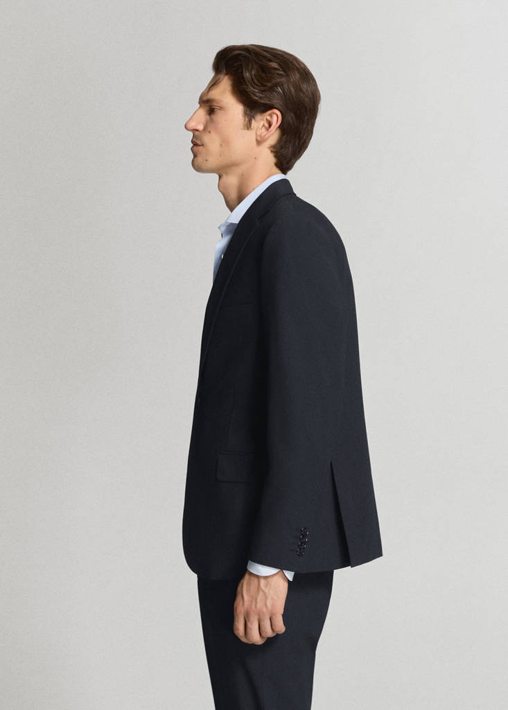 London regular-fit suit jacket — Navy
