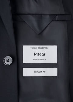 London regular-fit suit jacket — Navy 8