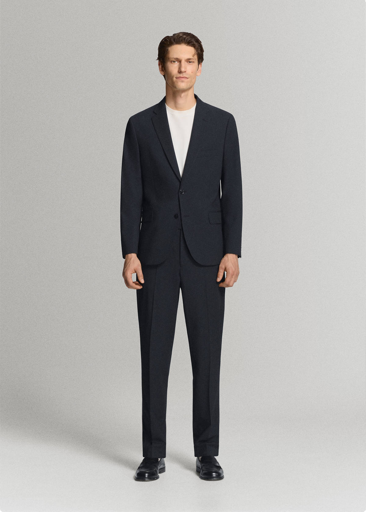 London regular-fit suit jacket — Navy