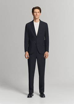 London regular-fit suit jacket — Navy 10