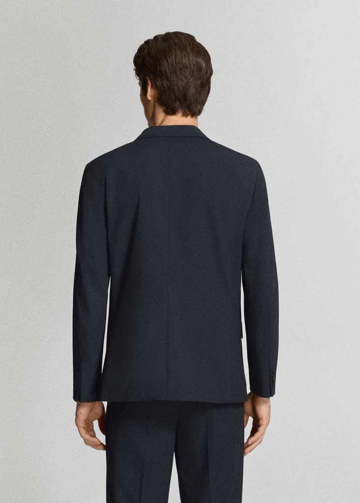 London regular-fit suit jacket — Navy