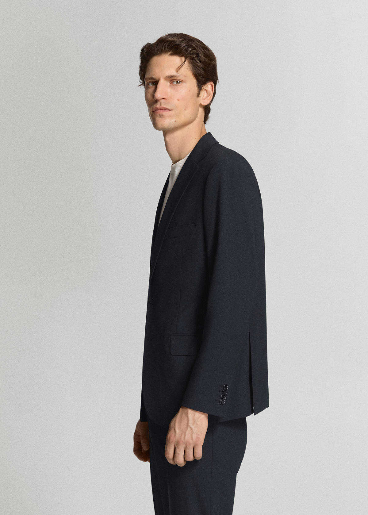 London regular-fit suit jacket — Navy