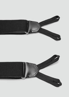 Adjustable elastic braces — Black 3