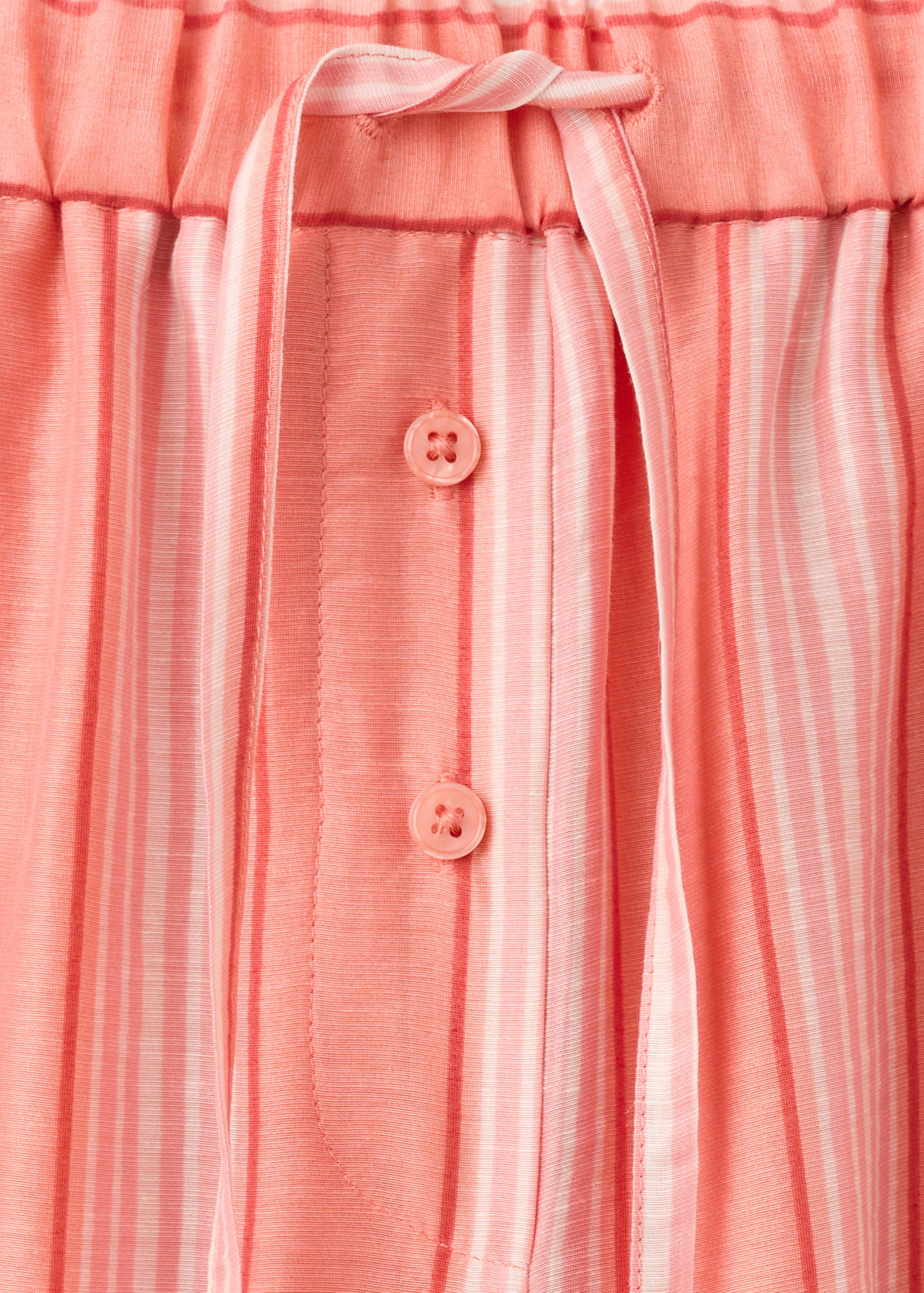 Straight striped trousers - Details of the article 8