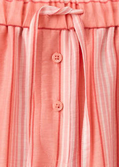 Straight striped trousers — Orange 6