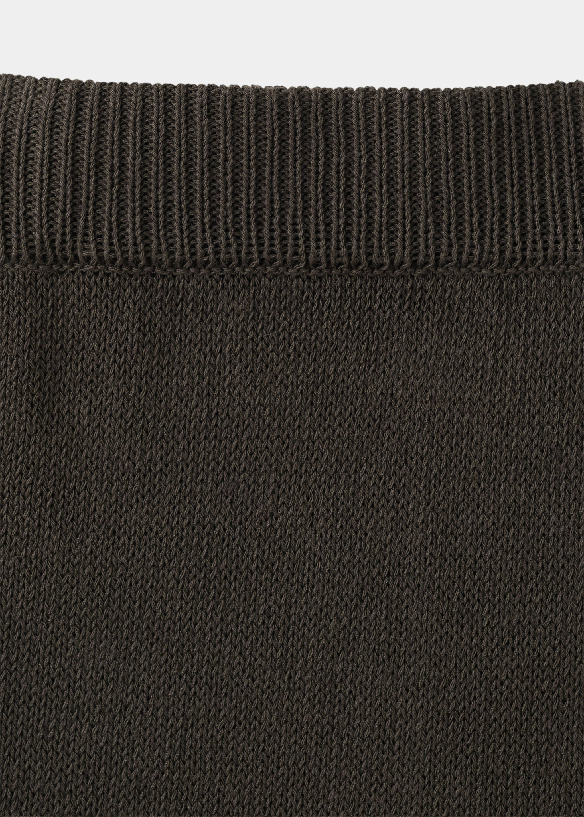 Crochet skirt with scalloped hem - Details of the article 8