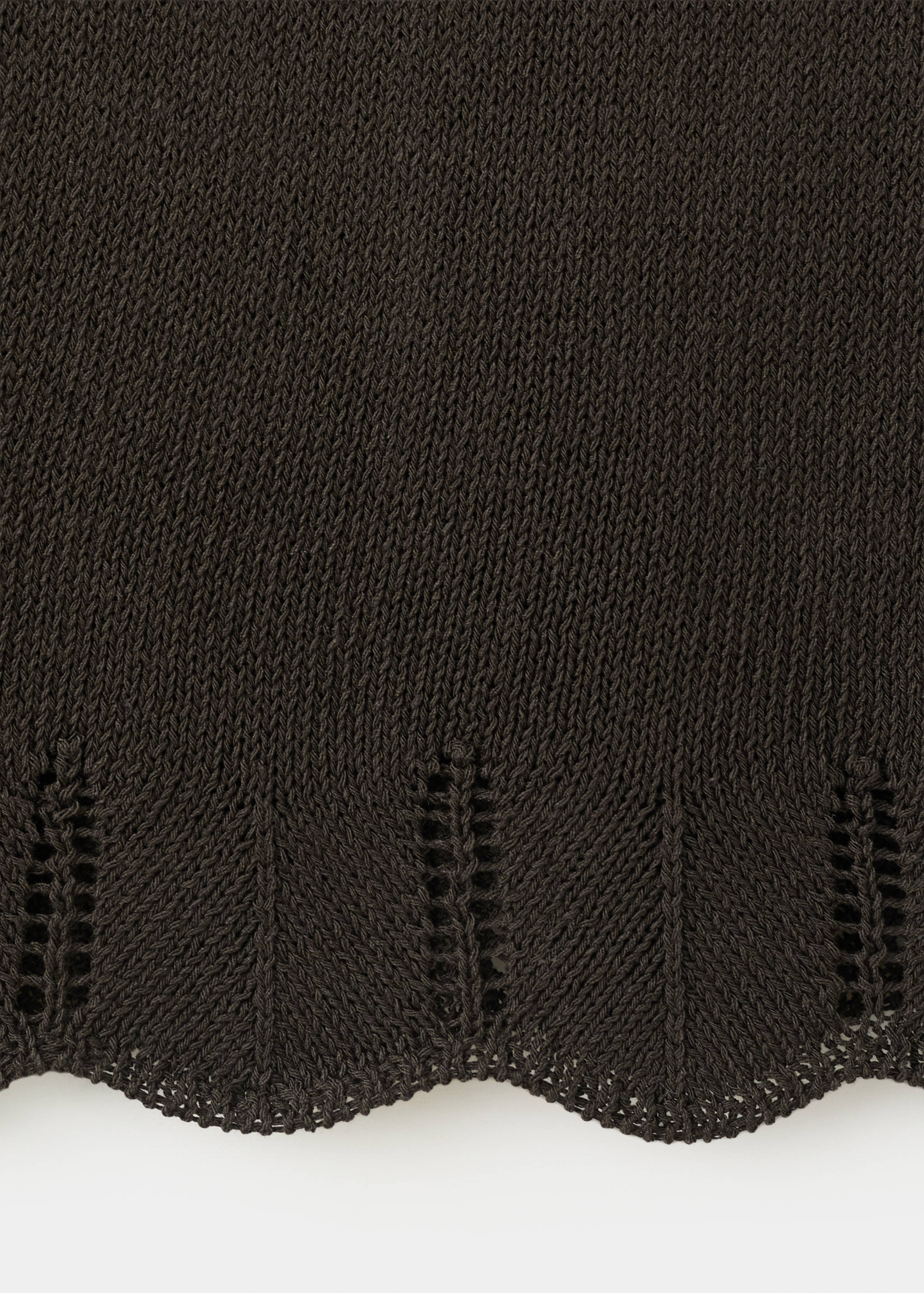 Faldilla de crochet amb vora festonejada - Detall de l'article 0