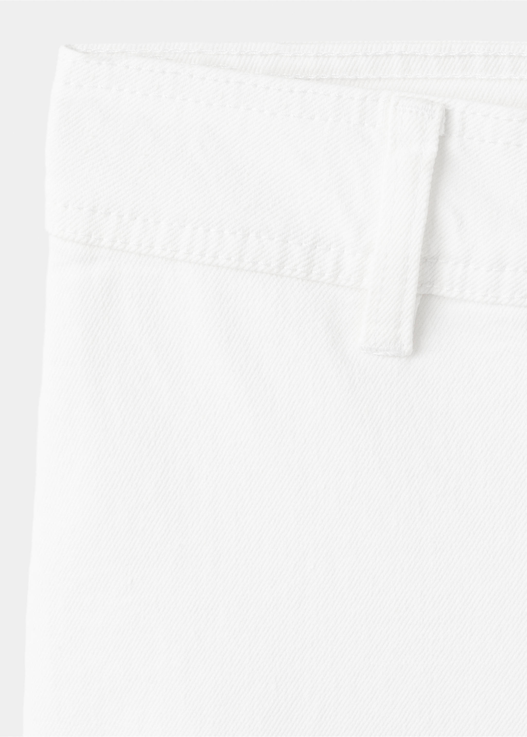 Jean style jupe-culotte Catherin taille haute - Détail de l'article 0, Blanc. Ref: 37051369-00.