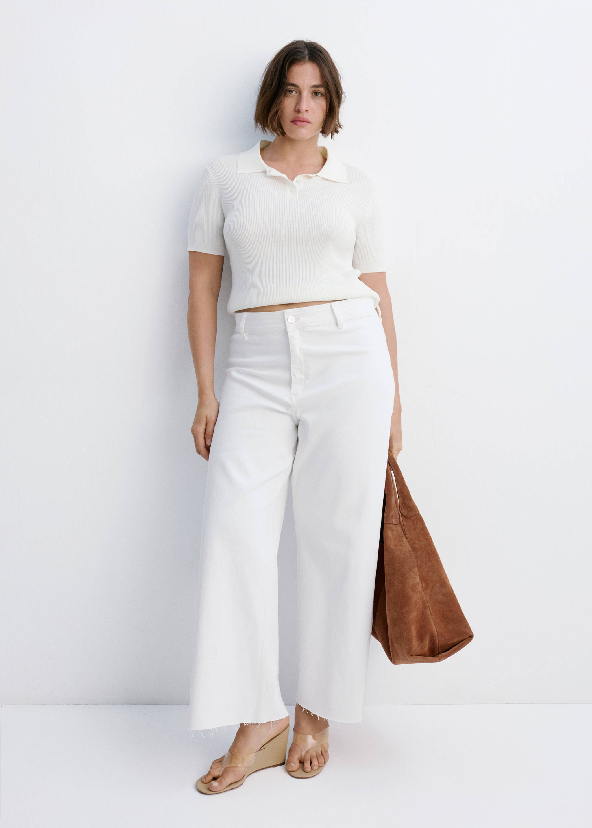 Džíny Catherin culottes s vysokým pasem - Detail zboží 3